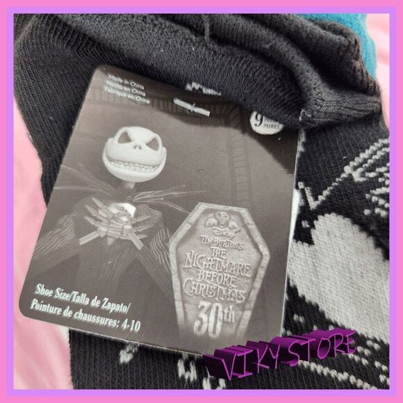 NWT Whimsical Cheer: Dysney Socks - {The Night Before Christmas} NWT - Picture 11 of 11